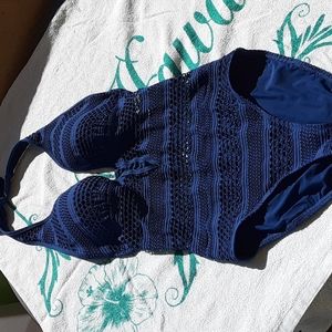 Bleu Rod Beattie sheer thing onepiece swimsuit